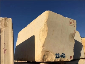 Iran Persian Beige Gohare Limestone Blocks