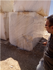 Iran Volocas White Marble Blocks