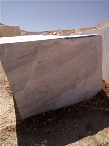 Iran White Persian Volakas Marble Blocks