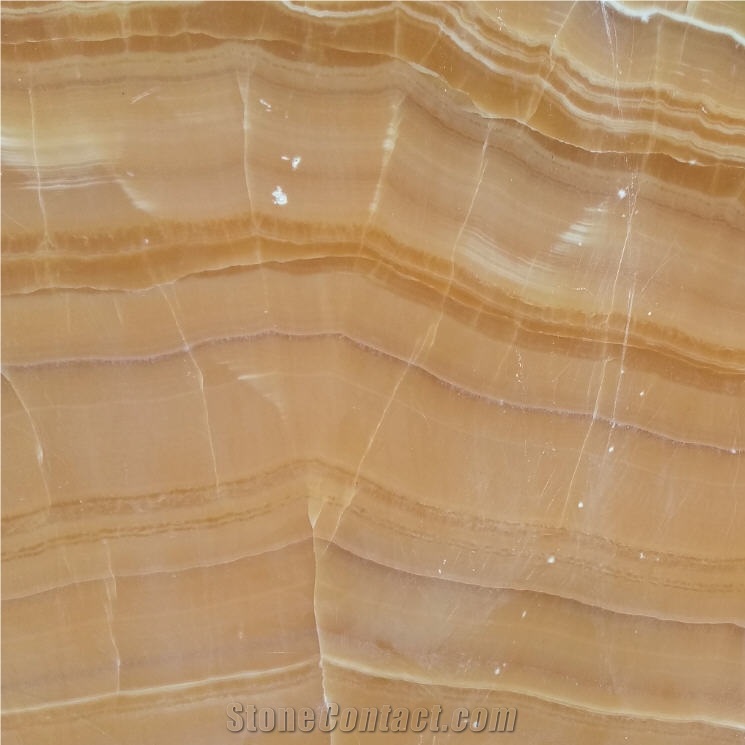Lg Extra Orange Onyx Slab, Iran Honey Gold Alabaster