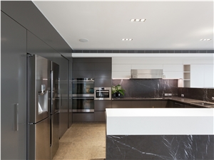 Modern Pietra Grey Marble Kitchen Islands Top,Bar Top