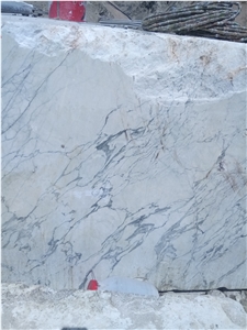 Persian Arabescato White Marble Blocks