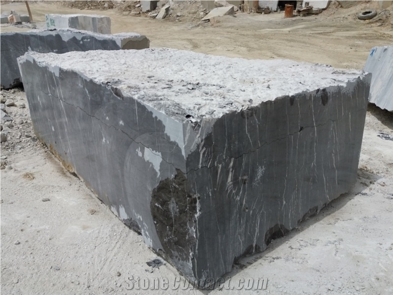 Pietra Grey Marble Blocks from Iran Afu Stone