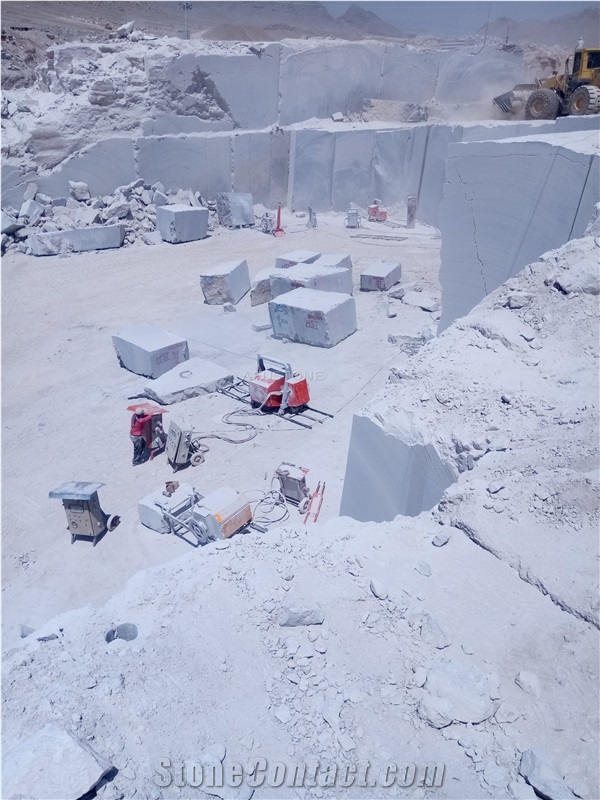 Pietra Grey Marble Blocks from Iran Afu Stone