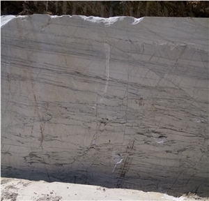 White Invisible Lilac Spider Marble Blocks