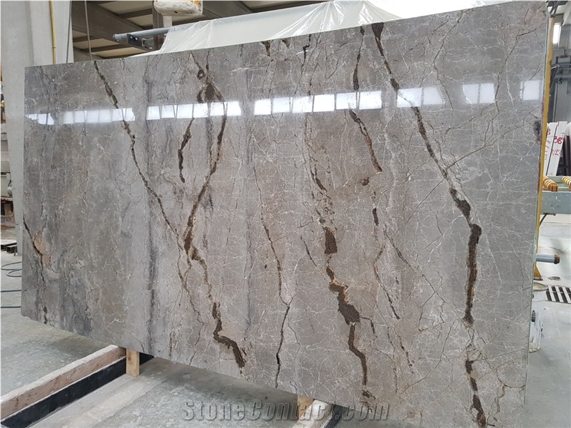 Astana Silver Marble Slabs