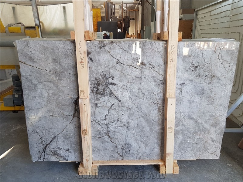 Astana Silver Marble Slabs