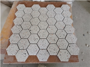 Colours Terrazzo Hexagon Mosaic