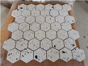 Colours Terrazzo Hexagon Mosaic