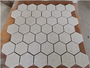 Colours Terrazzo Hexagon Mosaic