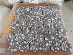 Colours Terrazzo Hexagon Mosaic