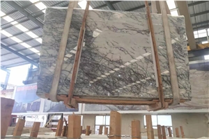 Milas New York White Marble Slabs for Countertop