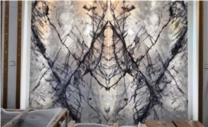 Milas New York White Marble Slabs for Countertop