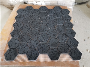 New Design Of Black Terrazzo Mosaic for Floor