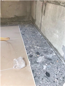 Polished Grey Slate Bathroom Tiles from Italy