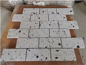 Popular White Terrazzo Mosaic for Wall