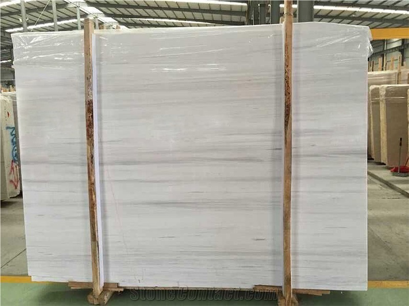Star White Marble Slabs for Flooring Installation