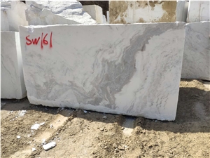 Own Quarry North Pearl White Marble Blocks