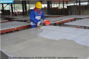 Marble Epoxy Of Net/Backside Fissures Repair
