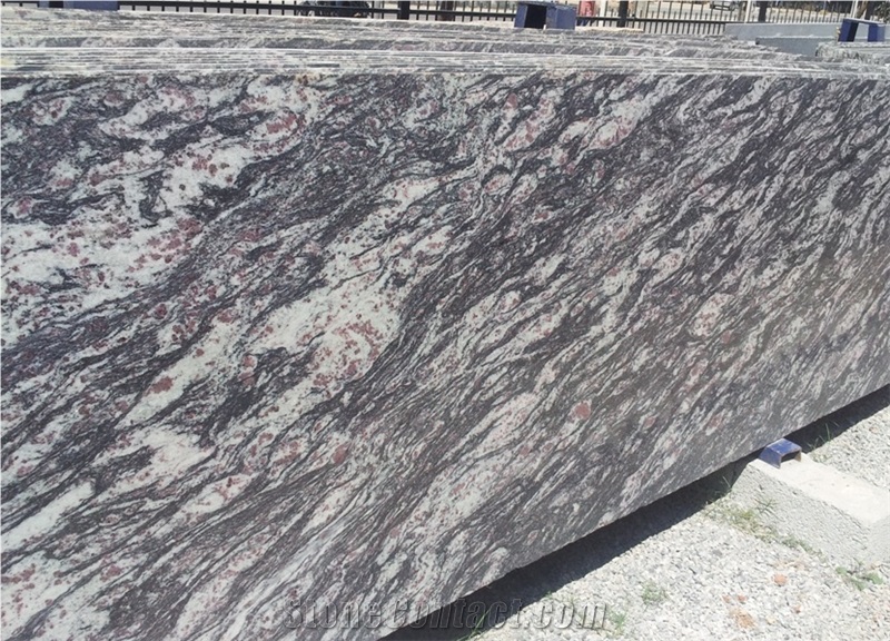 Peacock Blue Granite Slabs