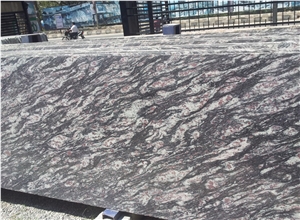 Peacock Blue Granite Slabs