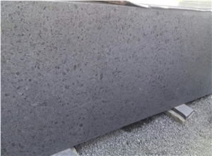 Steel Grey Leather Granite Slabs