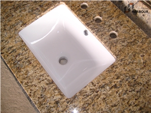 Brazil Santa Cecilia Vanitop with Porcelain Sink