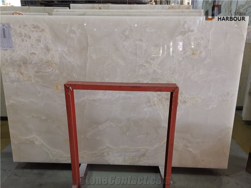 White Onyx Slab, Pure White Onyx Slab