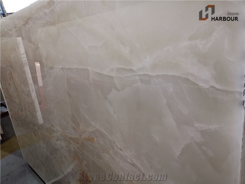 White Onyx Slab, Pure White Onyx Slab