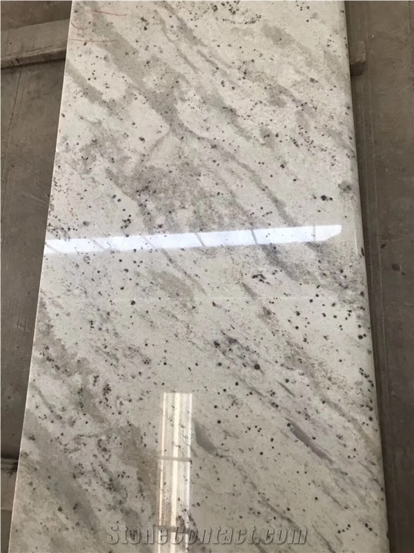 Andromeda White Polished Countertops Table Top