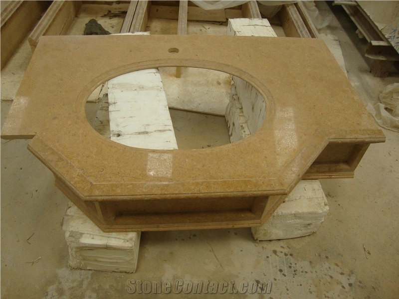 Bathroom Countertops Polished Stone Vanity Tops