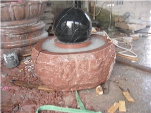 Beautiful Garden Wall Fountain Ball Decoration