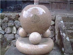 Beautiful Outdoor Garden Ball Fountain Polished