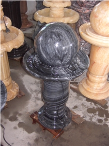 Beautiful Outdoor Garden Ball Fountain Polished