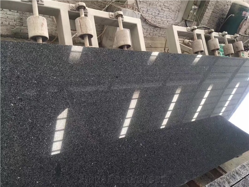 China Cheapest G654 Flamed Polished Black Granite