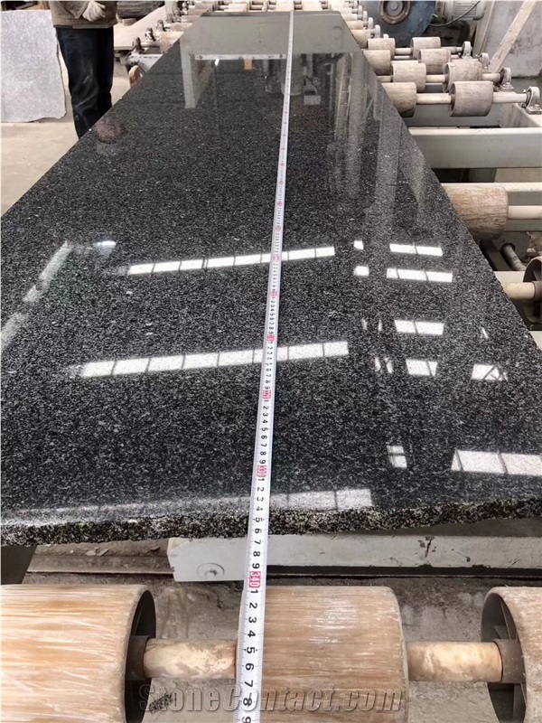 China Cheapest G654 Flamed Polished Black Granite