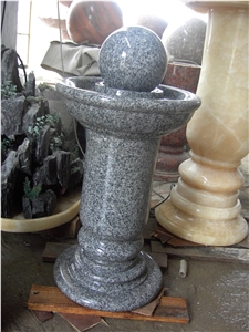 Chinese Granite Ball Sculptured Fountain Exterior