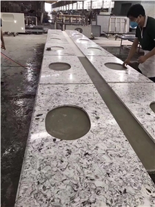 Countertops Bathroom Quartzite Design Vanity Tops
