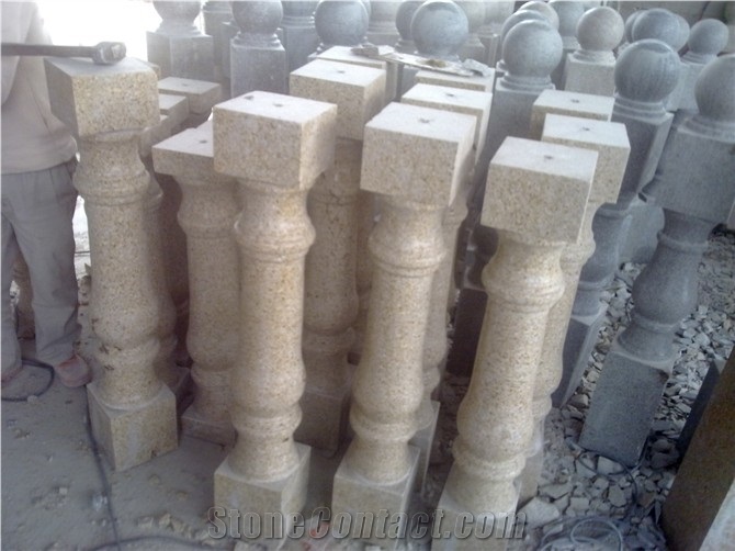 Decorative Stone Stair Baluster Railings