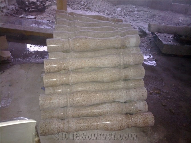 Decorative Stone Stair Baluster Railings