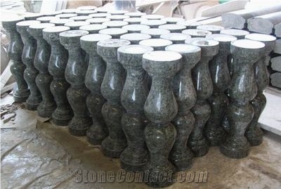 Decorative Stone Stair Baluster Railings