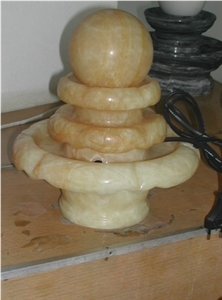 Designer Landscaping Ball Fountain Natural Stone
