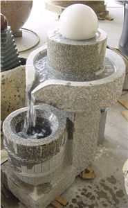 Exterior Landscaping Stones Rolling Sphere Ball