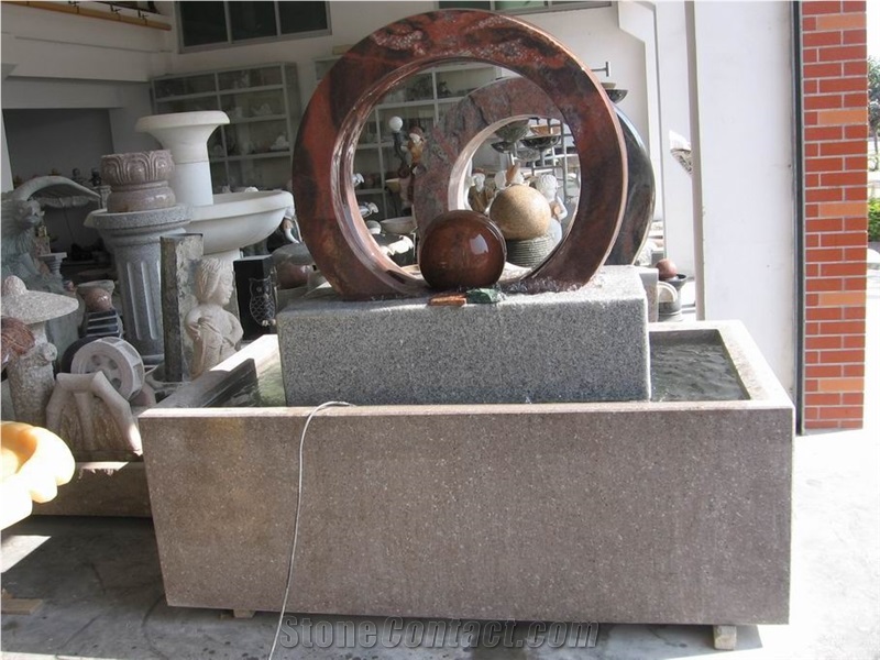 Garden Natural Stone Fountains Water Feature