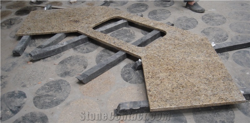 Golden Venic Solid Surface Kitchen Countertops