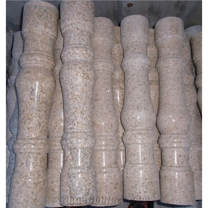 Hand Carved Natural Stone Staircase Balustrade