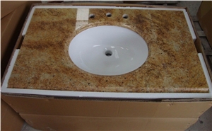 Hot Sale Granite Bath Tops / Vanity Tops