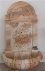 Luxury Polished Natural Stone Fountains Waterfall