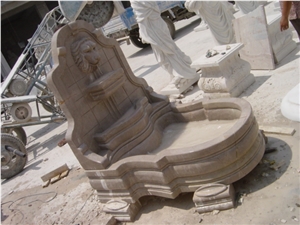 Luxury Polished Natural Stone Fountains Waterfall