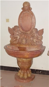 Luxury Polished Natural Stone Fountains Waterfall